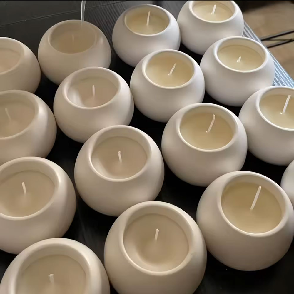 Silicone Mold Round Candle Hol - Echeveria Succulent ulasan dan harga
