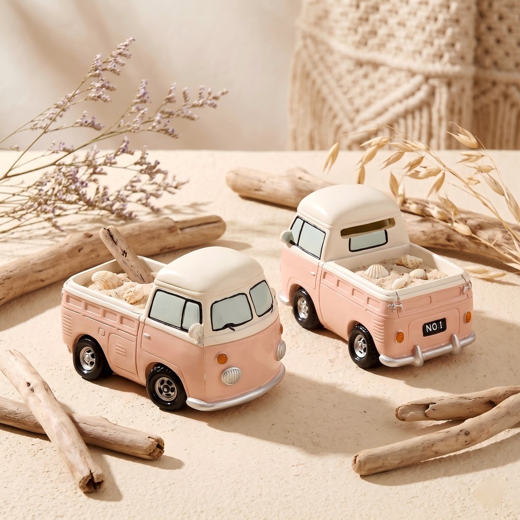 Vintage Pink Mini Bus Succulen - Echeveria Succulent ulasan dan harga
